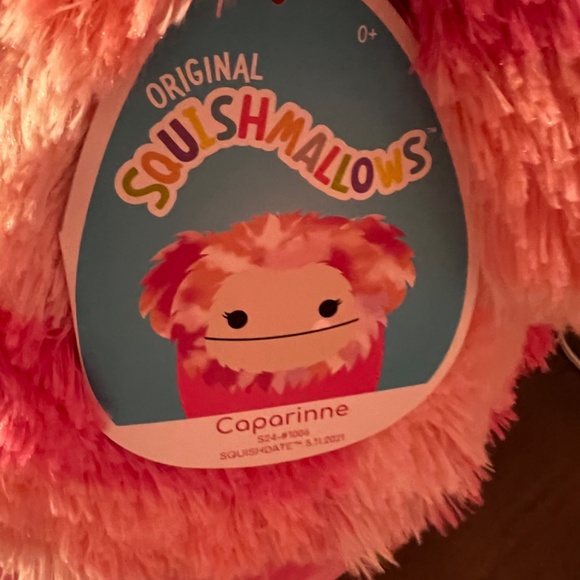 Squishmallow Caparinne pink bigfoot 24" Canadian Exclusive! - Picture 2 of 2